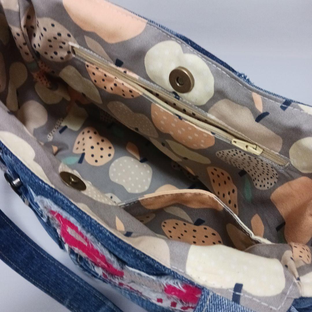 ナル　リメイクデニムバッグ　オーダーチューリップバッグ3点