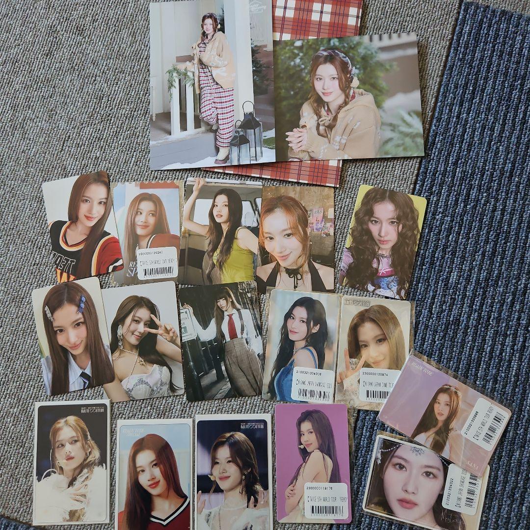 TWICE　サナ　トレカステッカーまとめ売り