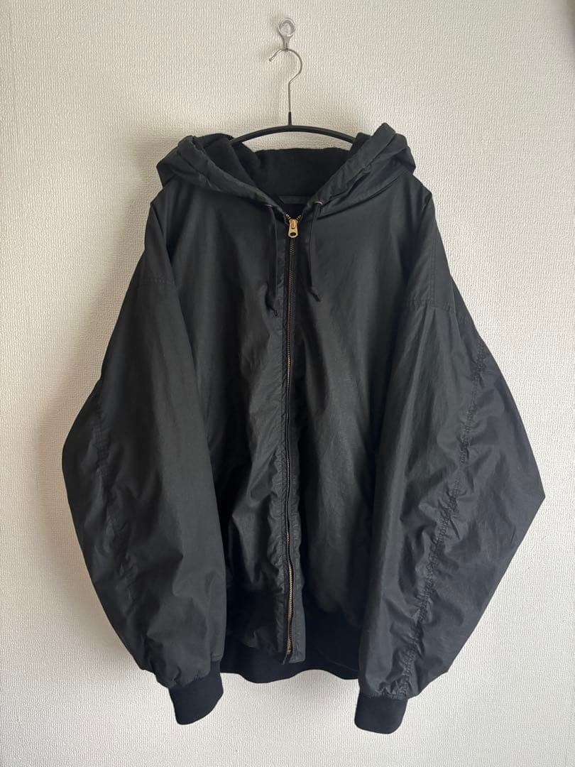 COMOLI 24AW コットンナイロンジップパーカー　size2