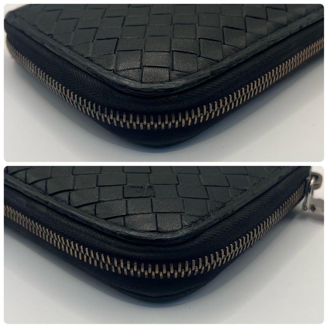 正規品✨ ボッテガヴェネタ イントレ ラウンドファスナー ジップ 6110