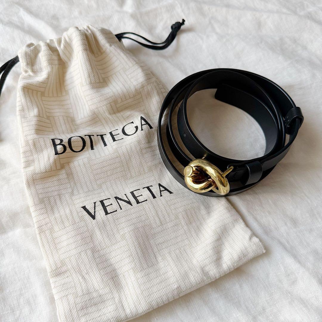 BOTTEGA VENETA Knot belt ノット ベルト ブラック