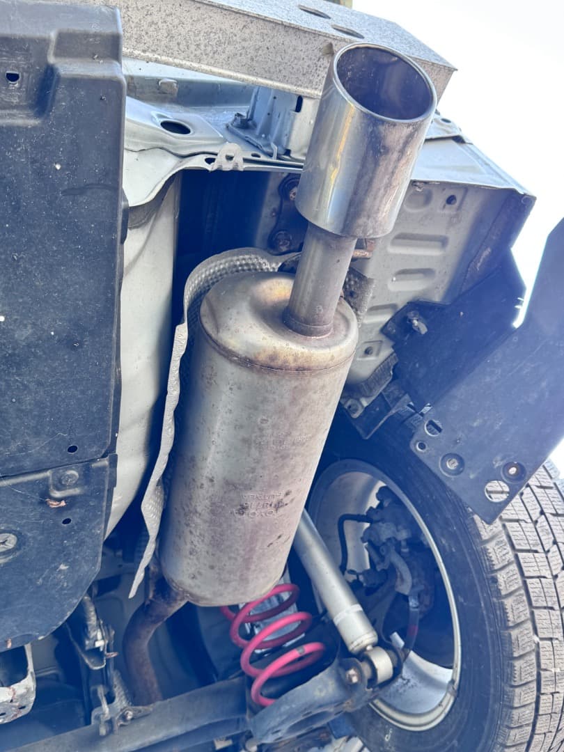 プリウス30Gs純正サイレンサー