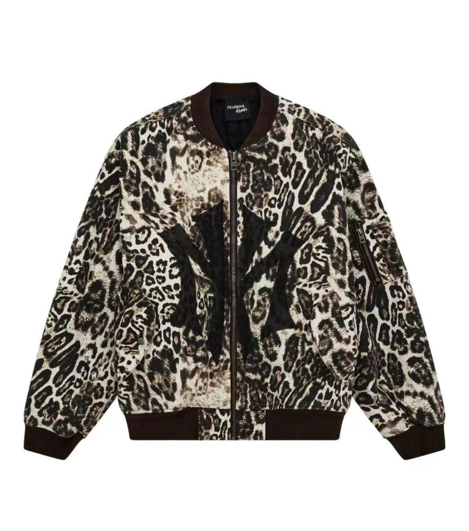即日発送 MOWALOLA レオパード柄 ボンバージャケット M