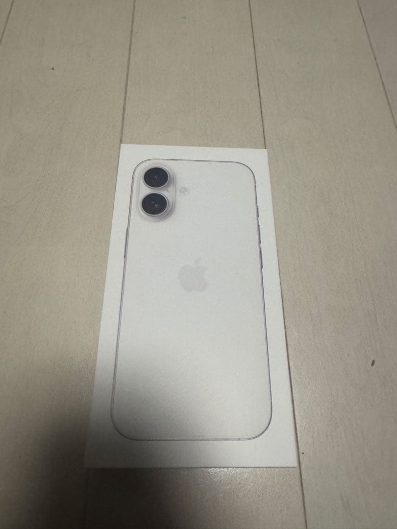 iPhone16 256GB ホワイト SIMフリー　一括購入　新品未開封品