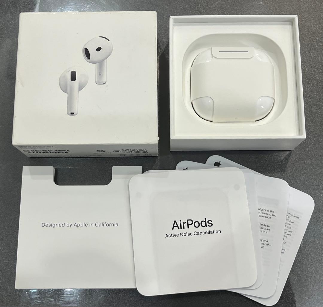 ◾️開封品未使用◾️AirPods4 ANC MXP93J/A FQ617KDFXP