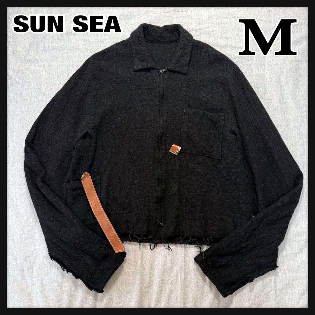 SUNSEA 22AW Shrinkage Blouson 改 ウール 黒 M