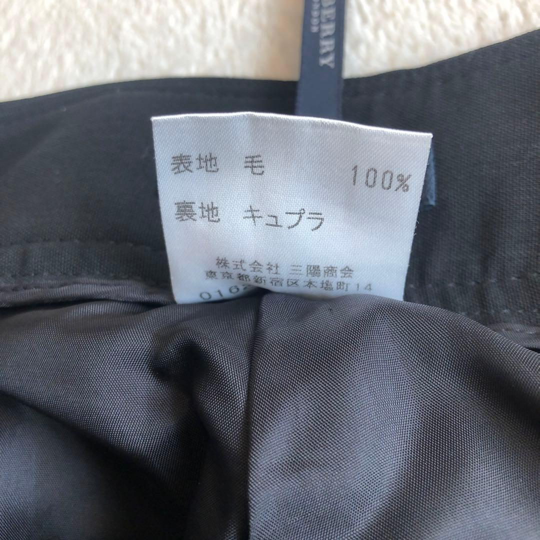 美品✨ バーバリーロンドン　レディーススーツ　パンツスーツ　大きいサイズ　黒