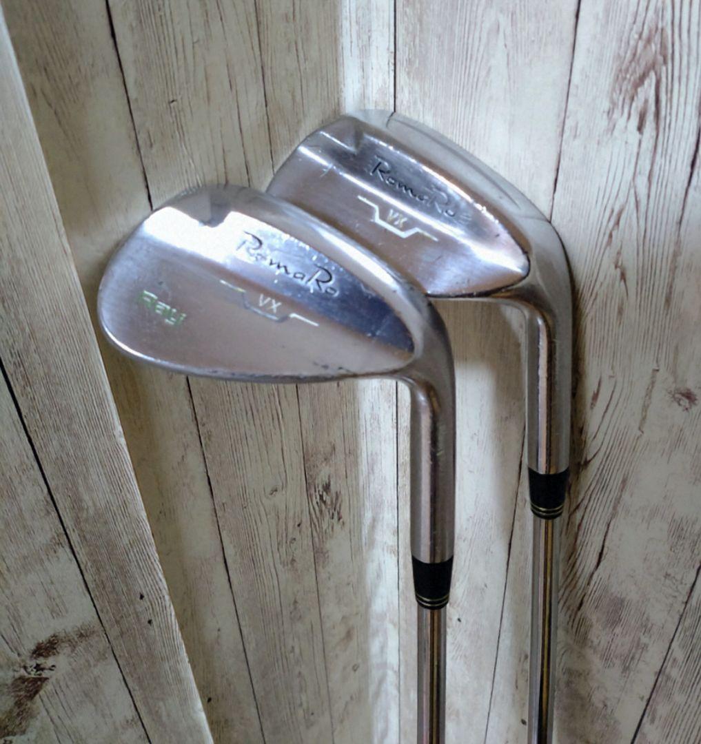高級クラブ　ロマロ　ウェッジ2本セット　RAY 52°＆58°