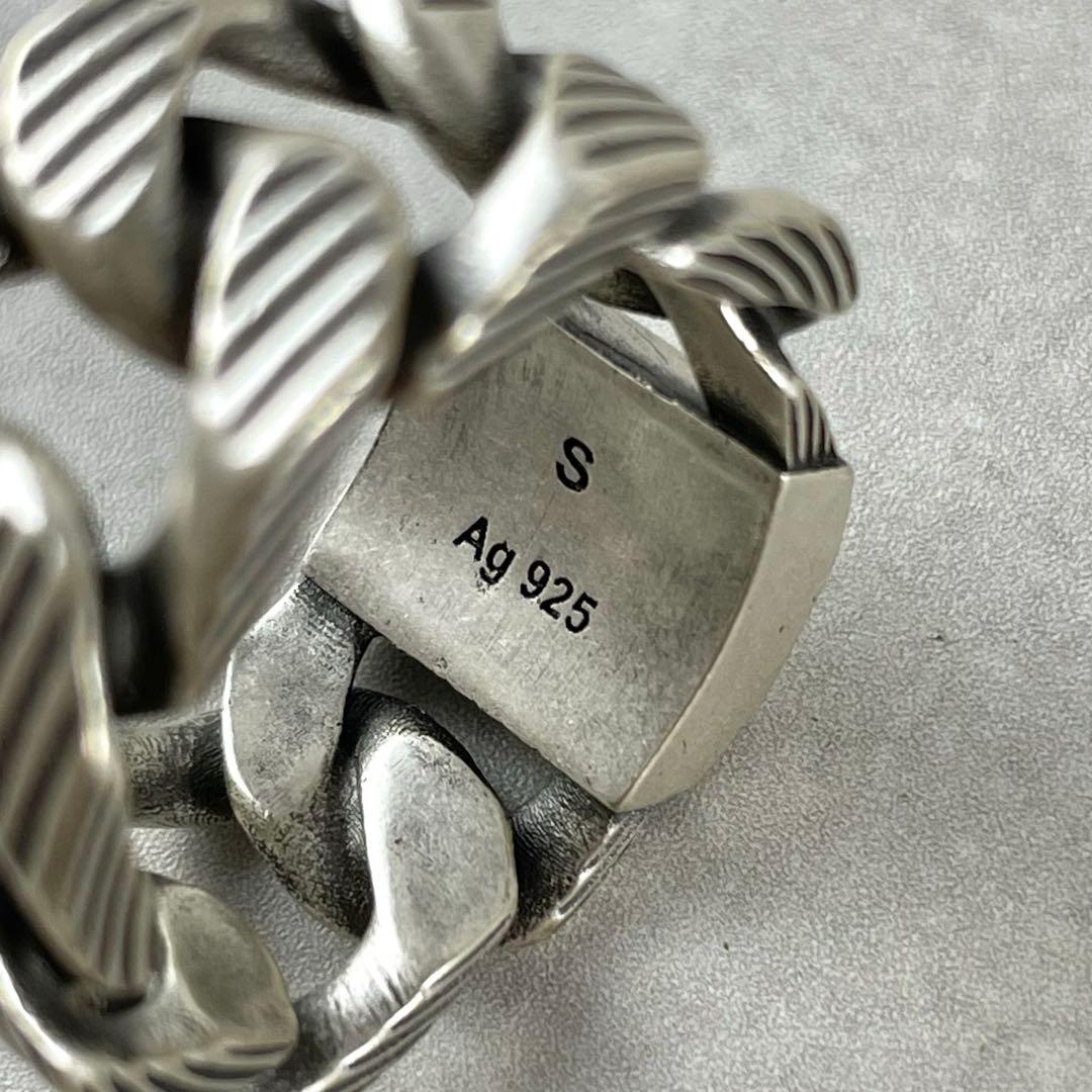 未使用級✨ DIOR ディオール リング スターリングシルバー 編み込み