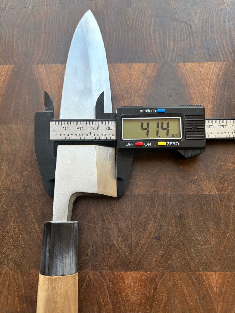 堺打刃物　霞　出刃　150mm 5寸　包丁　白鋼　和包丁　釣り　未使用