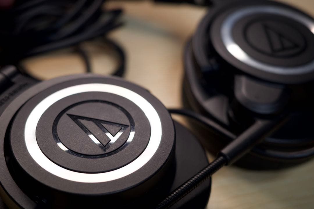 Audio-Technica ATH-M50x STS-USB ブラック 有線