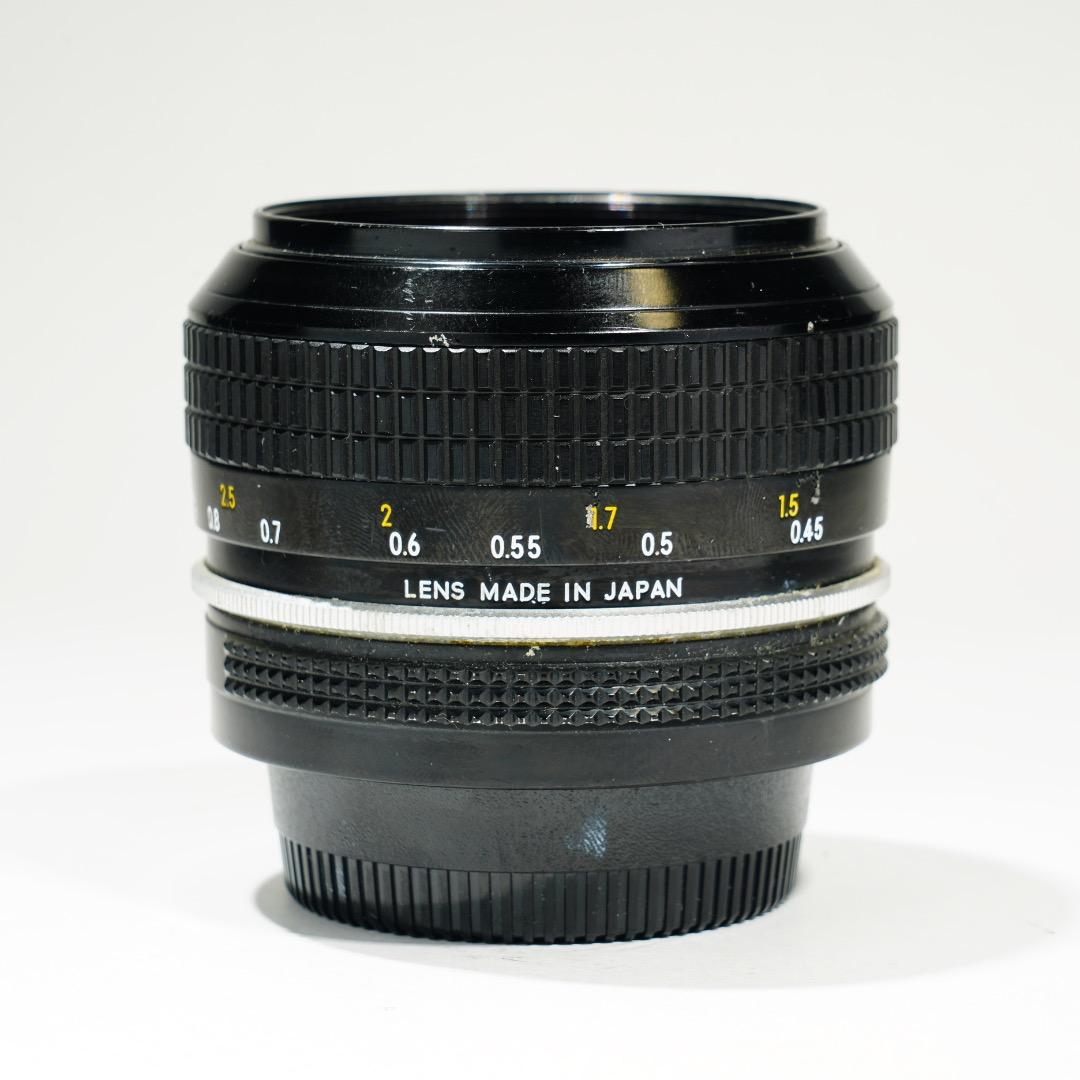 【美品】動作◎ ニコン　New Nikkor 50mm F1.4 前 050