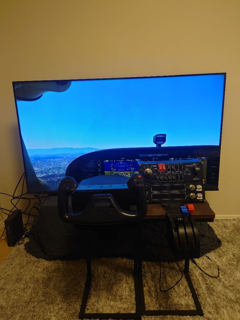 【希少】Saitek Flight Simulator コントローラー セット