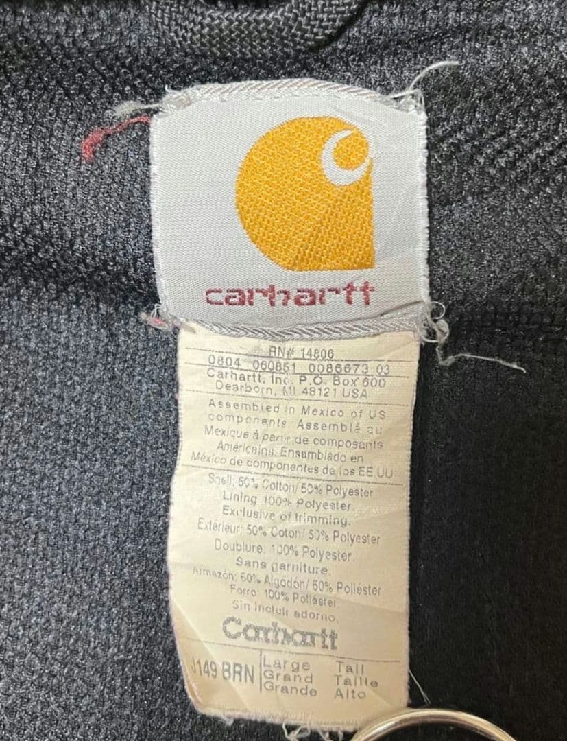 a*b様 Carhartt カーハートアクティブジャケットL 裏地メッシュ