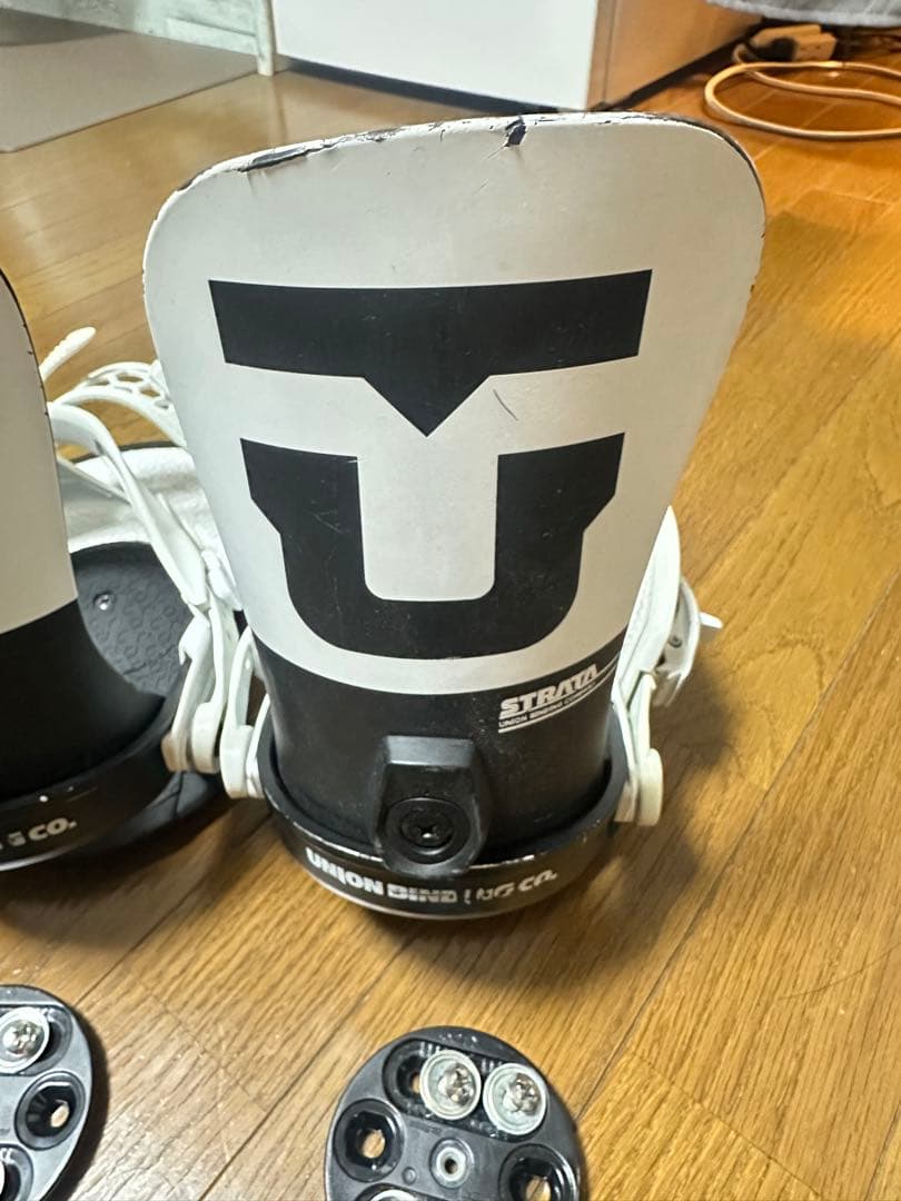 Union Strata ビンディング ホワイト/ブラック