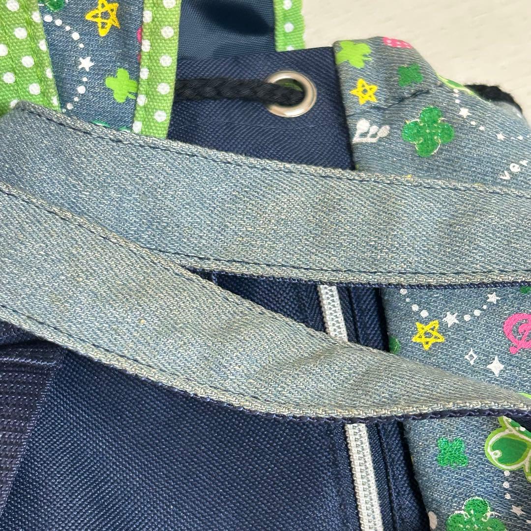 y2k 平成ギャル 平成女児 クローバー リュックサック バッグ 鞄 チャーム