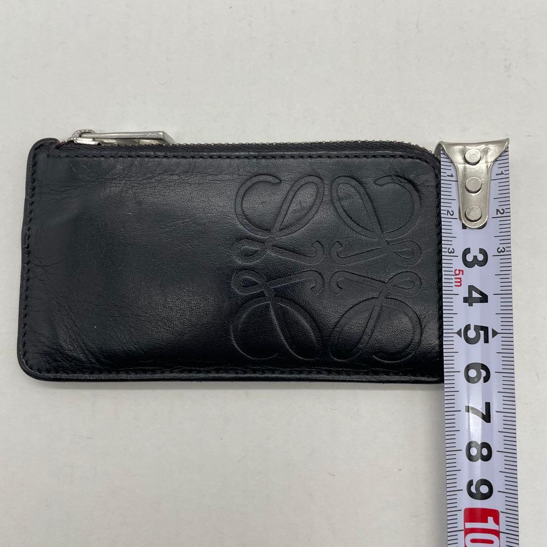 ロエベ　ケース　小銭入れ　アナグラム　レザー
