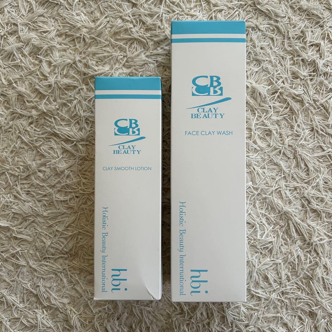 HBI フェイスクレイウォッシュ & スムースローション 2本セット