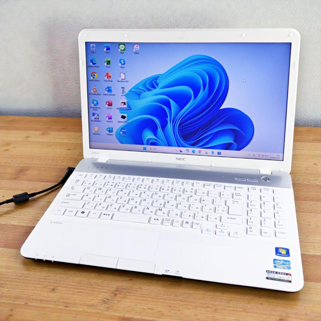 新品SSD512GB☆Win11☆i5 ブルーレイ対応 NECノートパソコン