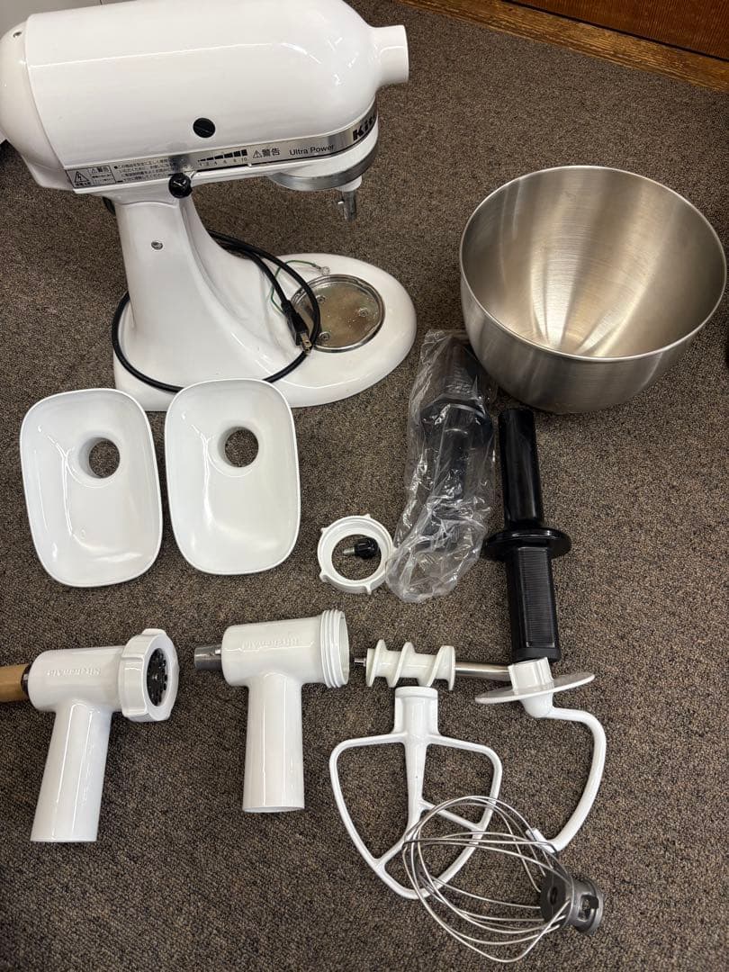 キッチンエイド　9KSM95ジャンク スタンドミキサー　フードグラインダー