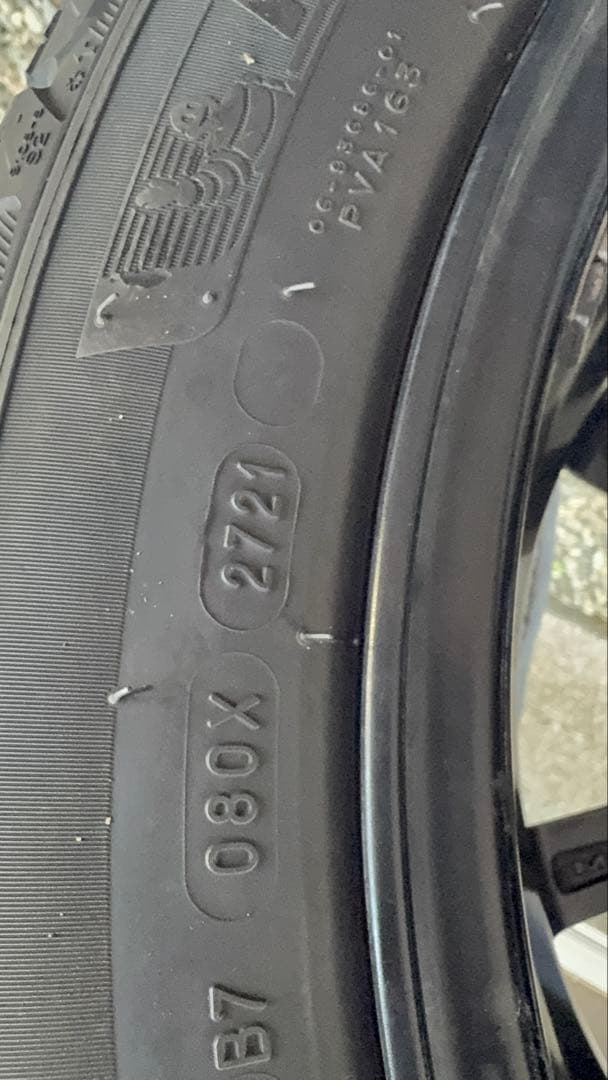 ②メルセデスE300用245/45 R18 ミシュランスタッドレスMAKホイール