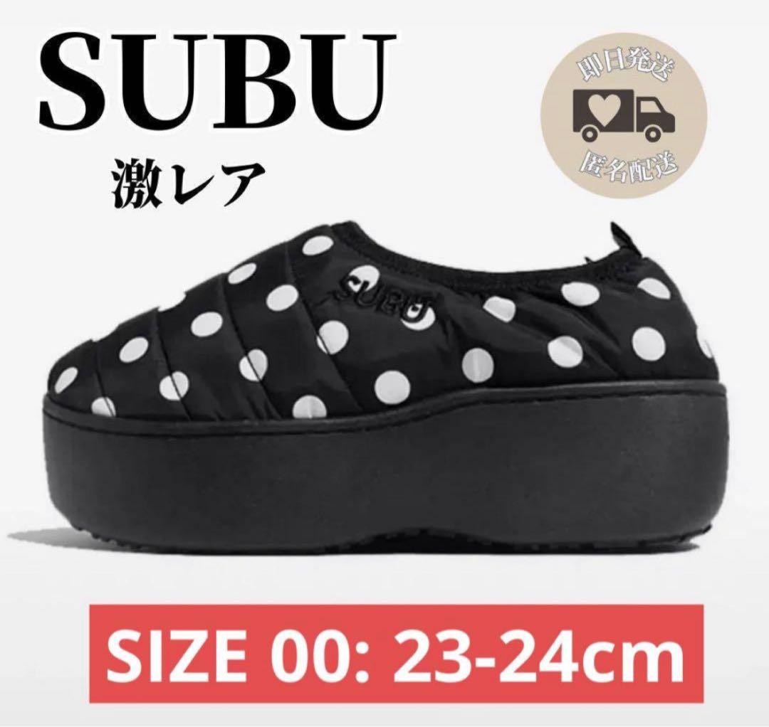 subu 厚底 ドット柄23-24 00
