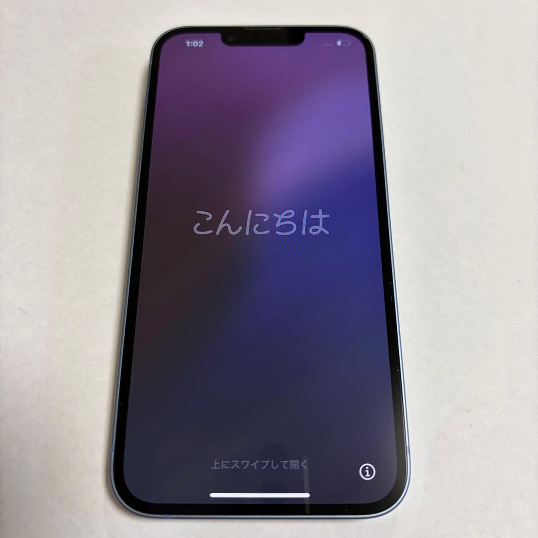 Apple iPhone 14 ブルー 本体　128GB