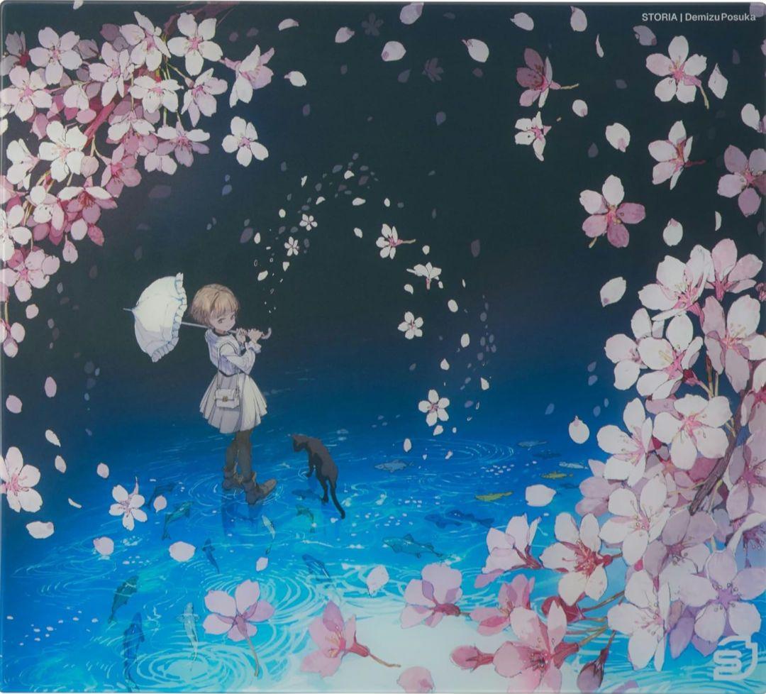 STORIA ゲーミングガラスマウスパッド