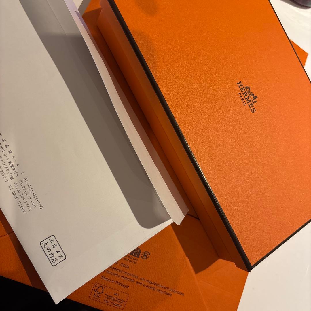 限界価格！HERMES ドゴン レクトヴェルソ ロング ノワール 財布