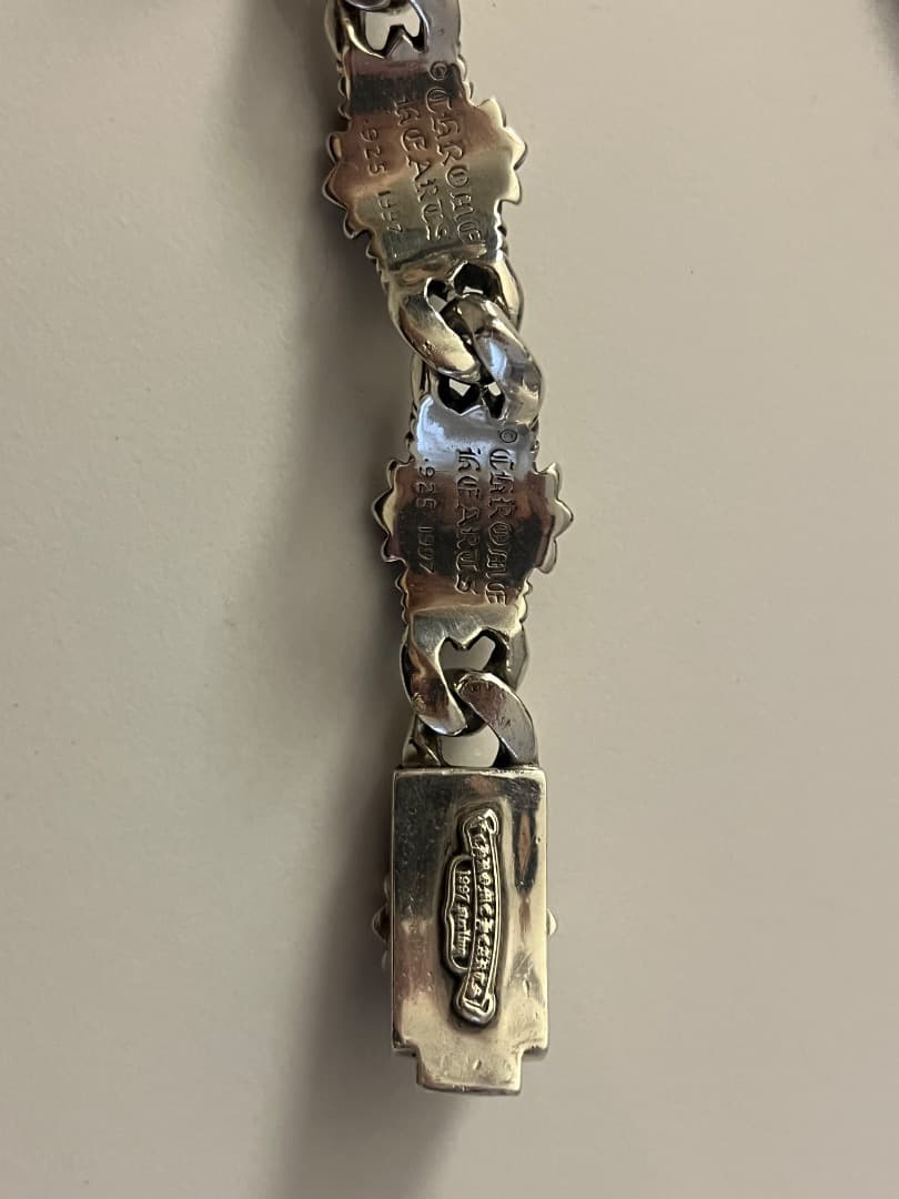 正規品 クロムハーツ キーパーリンク ブレスレット