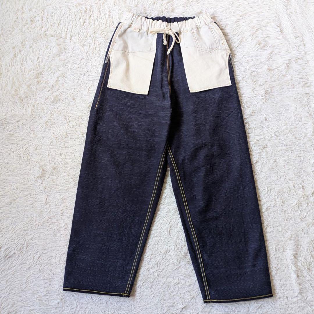 tamaki niime/タマキニイメ　deniime ルーズパンツ　デニム