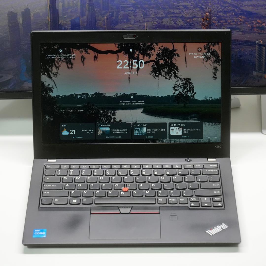 【バッテリー91%】Lenovo ThinkPad X280 FHD IPS液晶