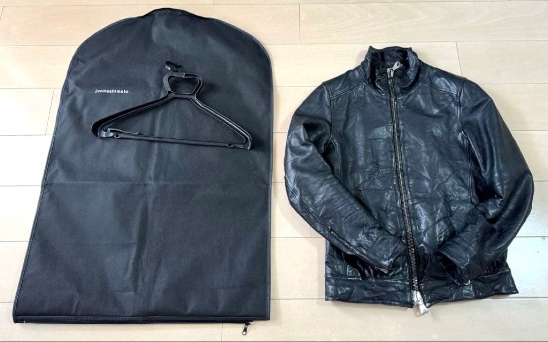 junhashimoto BIG ZIP INNER RIDERS ブラック