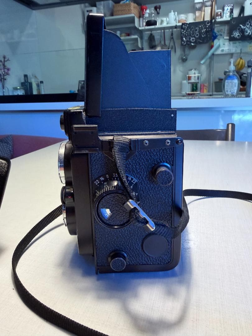 Yashica Mat 124G 二眼レフ 中判カメラ ケース付 動作品