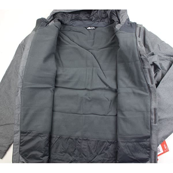 ノースフェイス ジャケット メンズ アウター Inlux フリース XL グレー