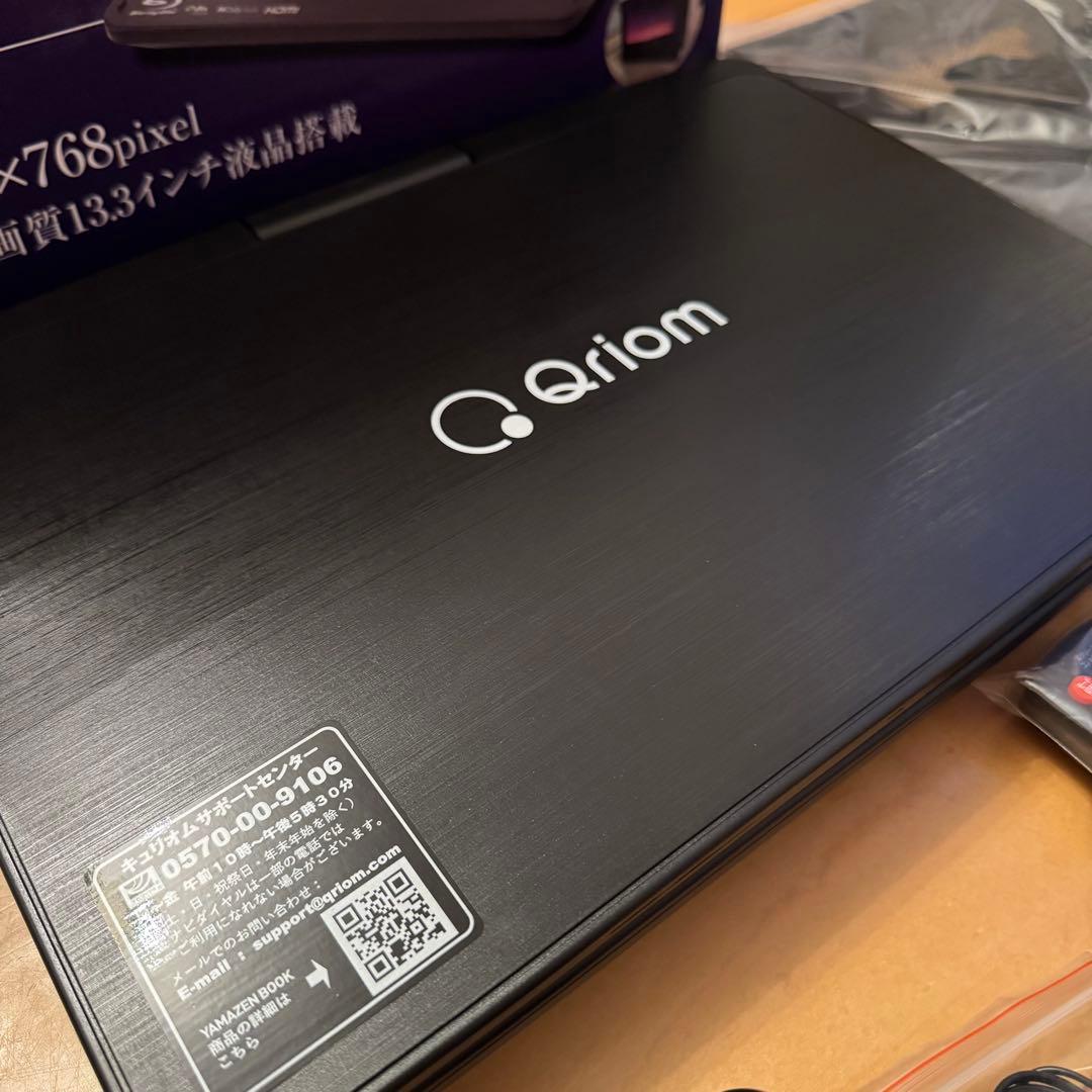 【未使用品】山善 Qriom TMB-L133R ブラック