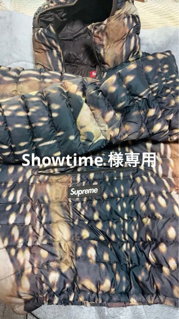 Supreme カモフラージュ柄 ダウンジャケット M