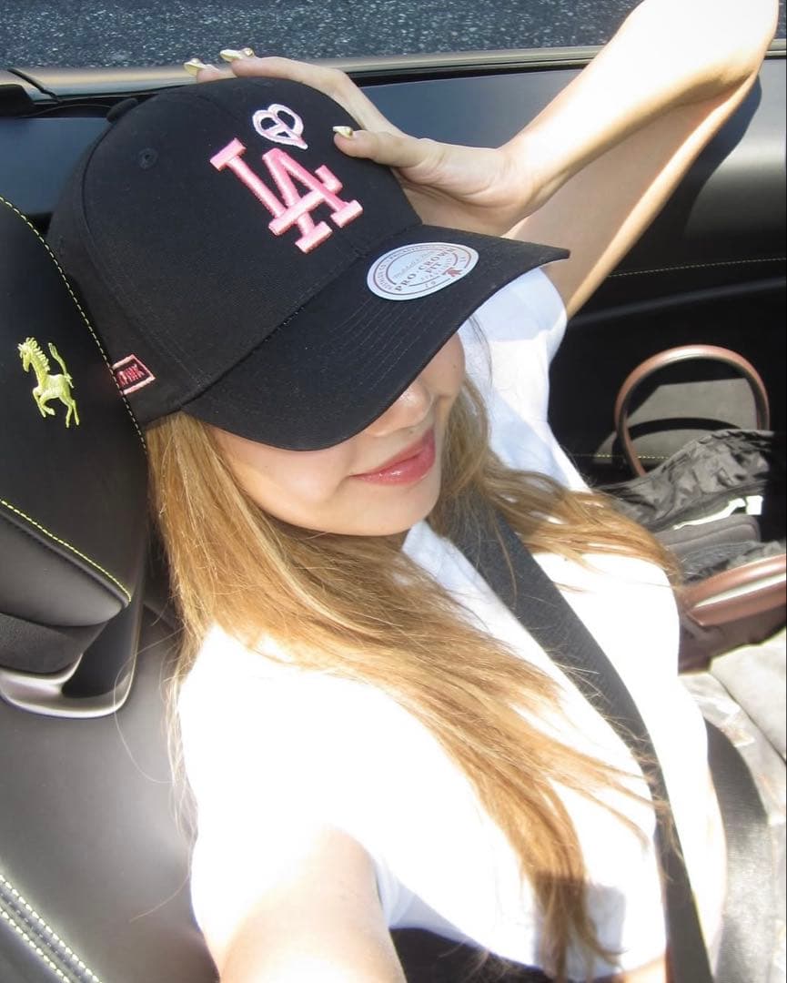 【黒兎さん専用】BLACKPINK x MLB LA Dodgers キャップ