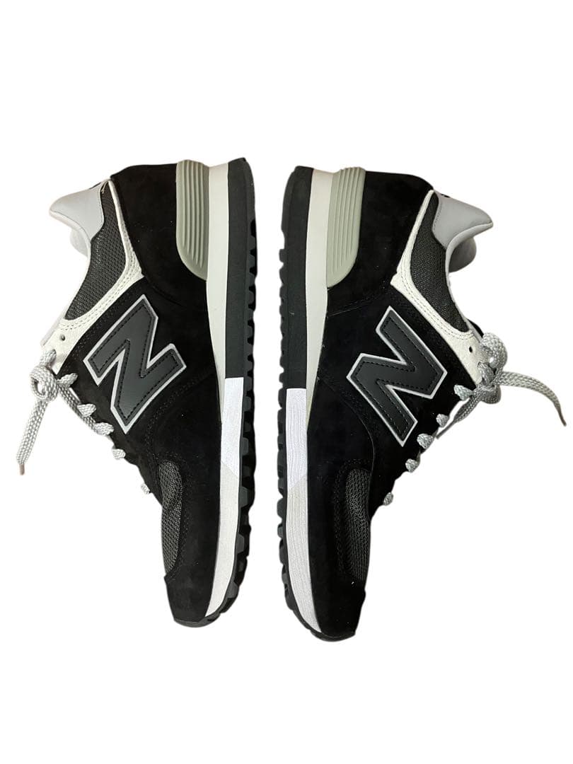 極美品UK製 New Balance ニューバランスOU576PBK BLACK