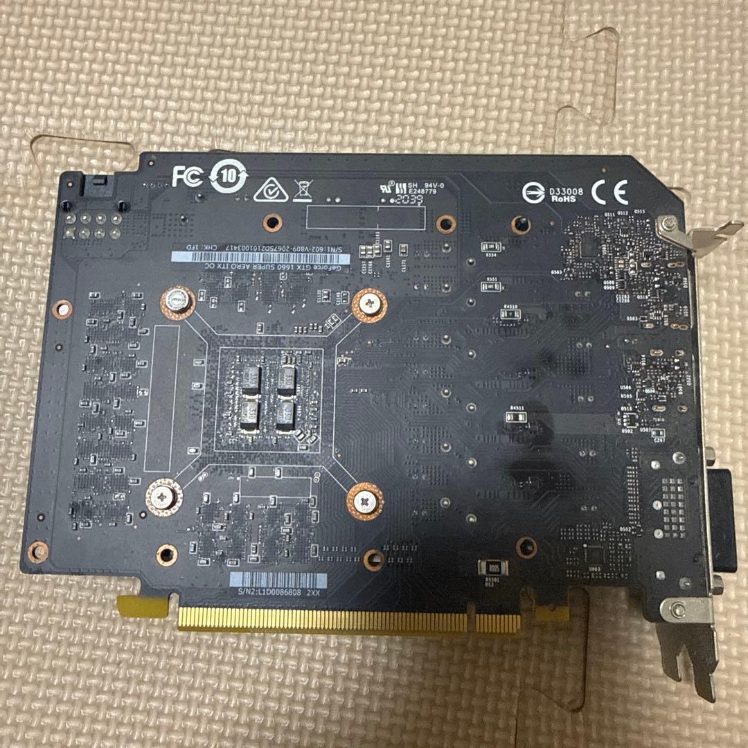 グラフィックボード・グラボ・ビデオカード MSI GTX 1660 Super 6G