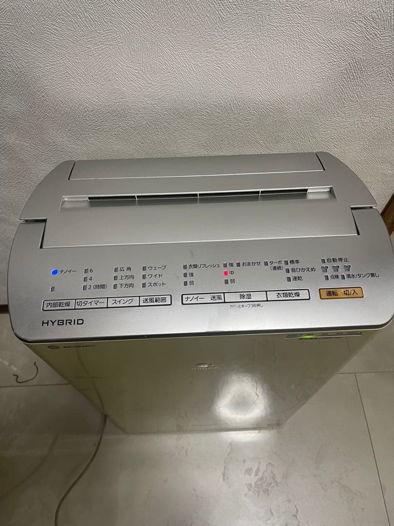 Panasonic ナノイー ハイブリッド除湿機