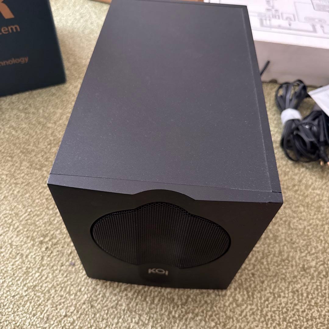 KOI TIGER パワードスピーカーシステム　　　　　　　　付属品全揃　箱有