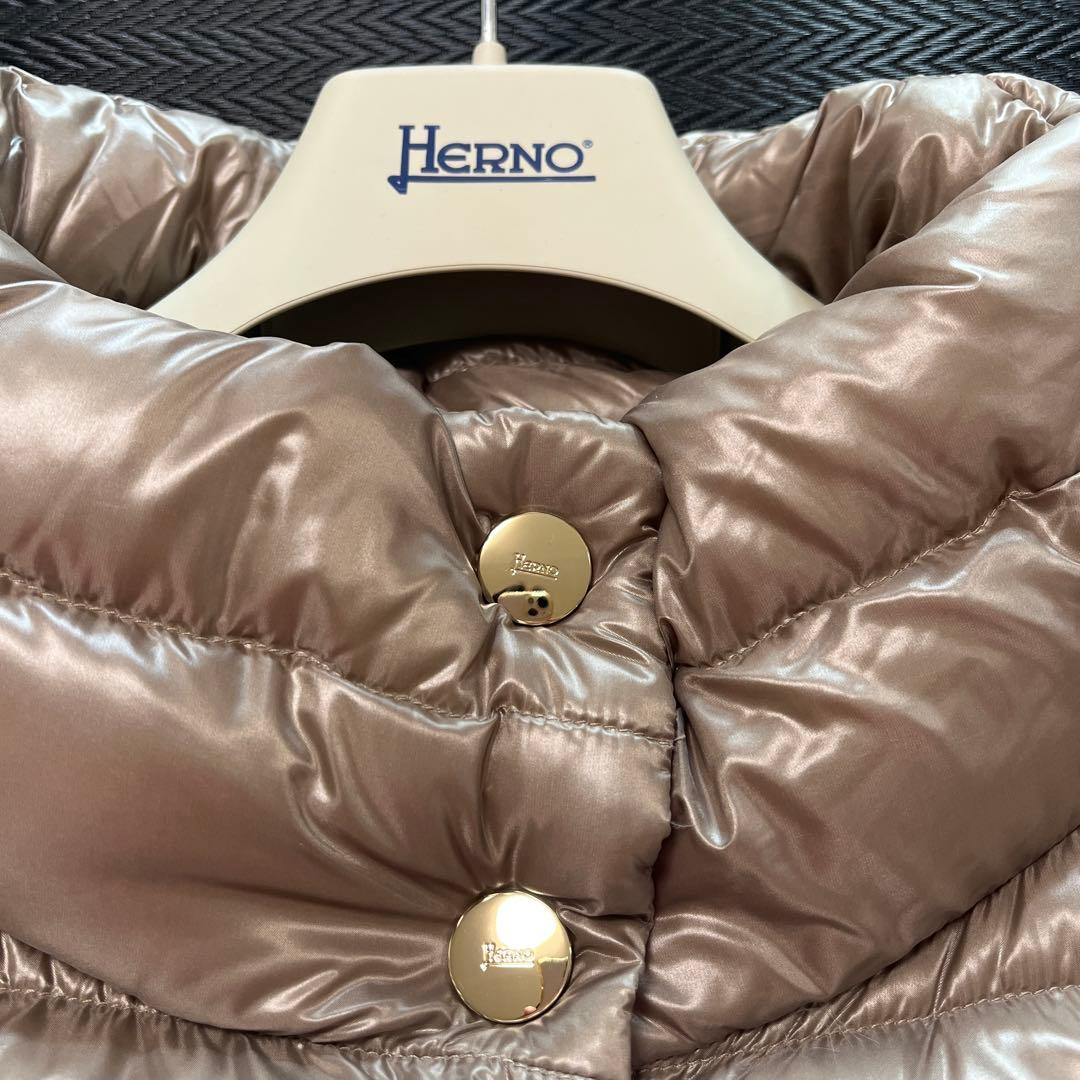 【タイムセール】Herno ヘルノ 超軽量ダウン 44 大きいサイズ
