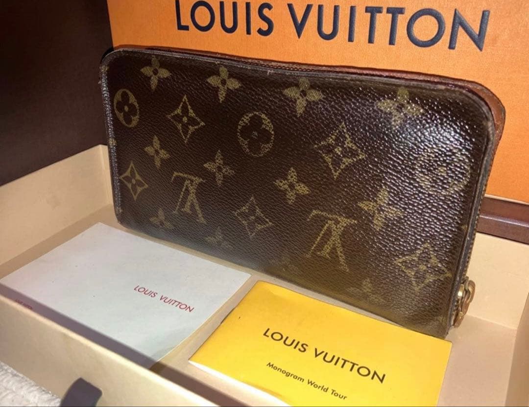 LOUIS VUITTON モノグラム ポルトモネジップ 長財布