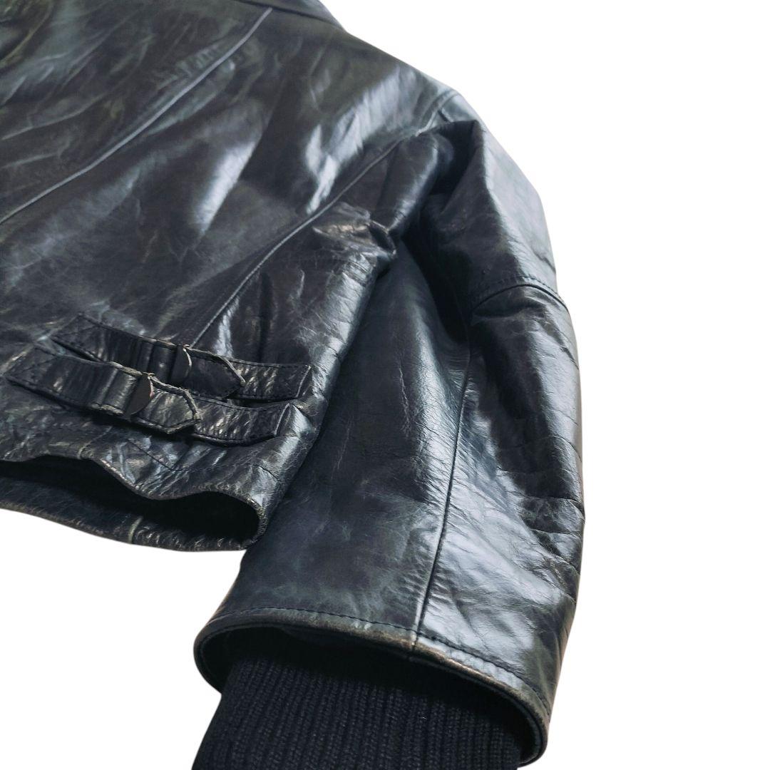 【希少カラー✨】AVIREX アヴィレックス レザージャケット グリーン牛革