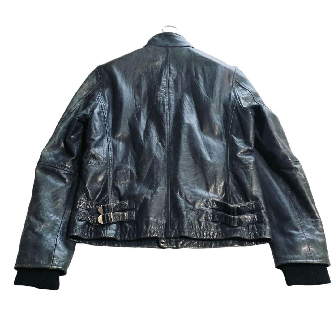 【希少カラー✨】AVIREX アヴィレックス レザージャケット グリーン牛革