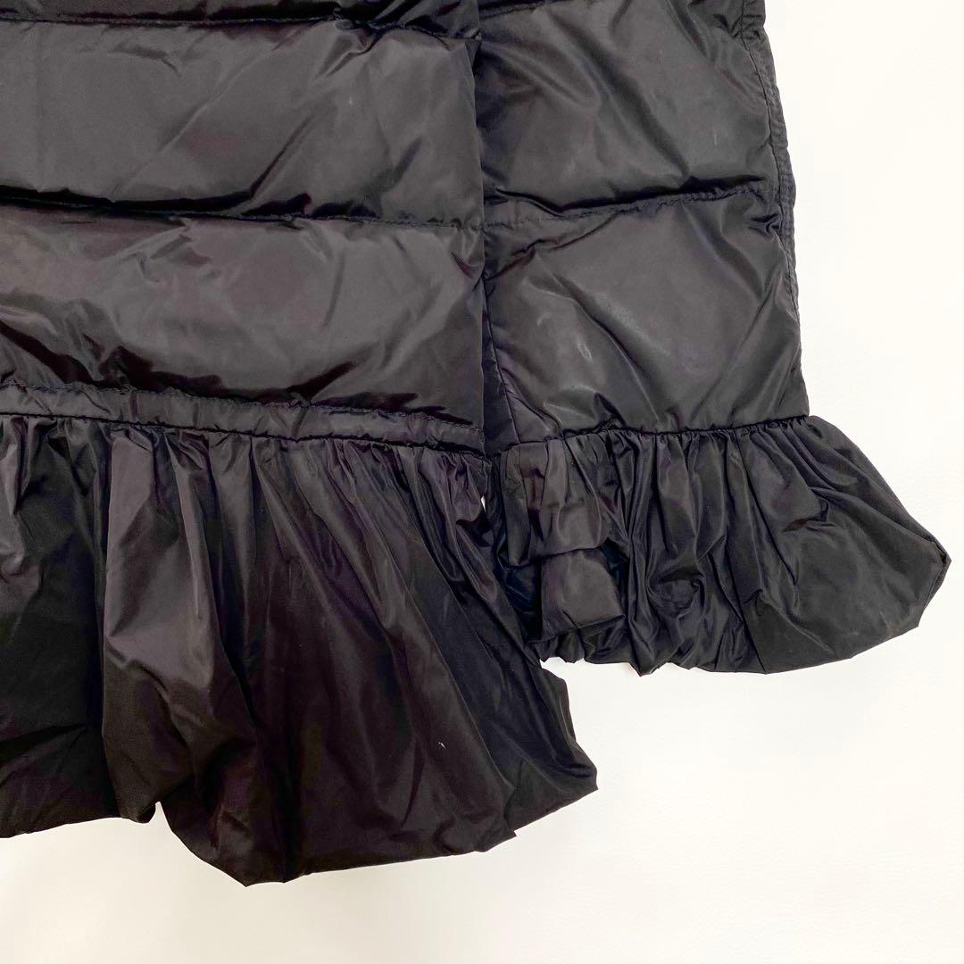 モンクレール　SERRE ダウンジャケット　フリル　フード付き　ドローコード