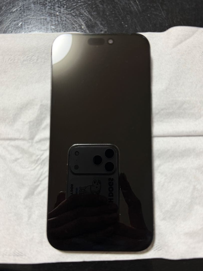 iPhone16promax ブラックチタニウム 256GB ジャンク 水没