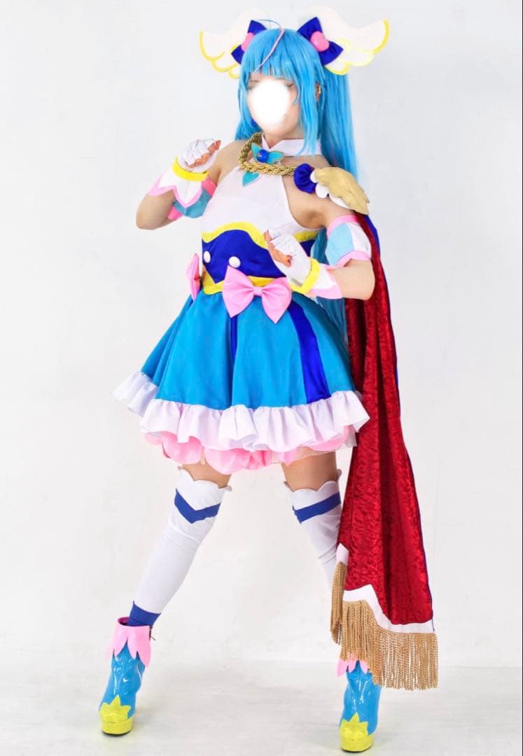 【ウィッグ付きフルセット】キュアスカイ コスプレ ひろがるスカイプリキュア