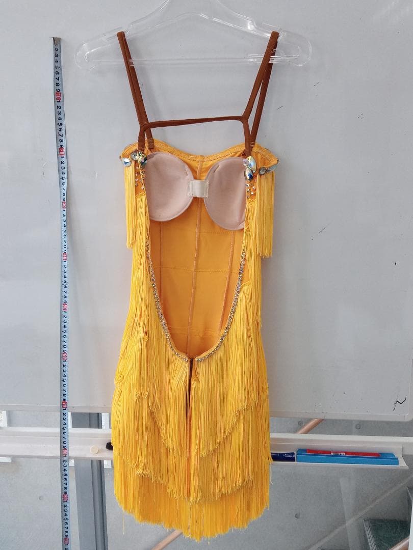 社交ダンスドレス　チョーカー付き